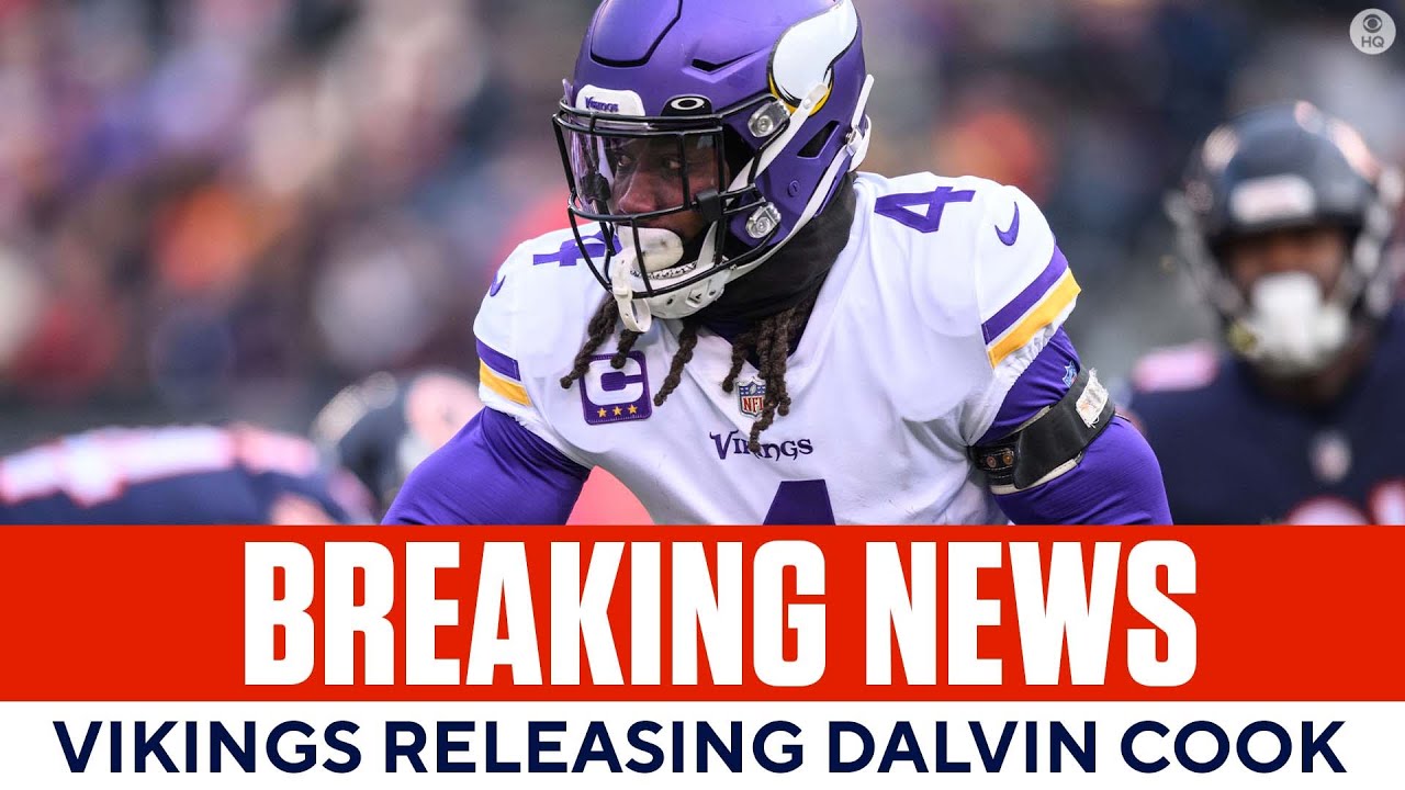 Vikings releasing star running back Dalvin Cook