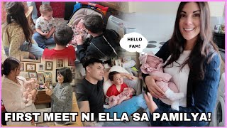 FIRST MEET NI ELLA SA PAMILYA! KUMPLETO NA KAMI 🥹♥️