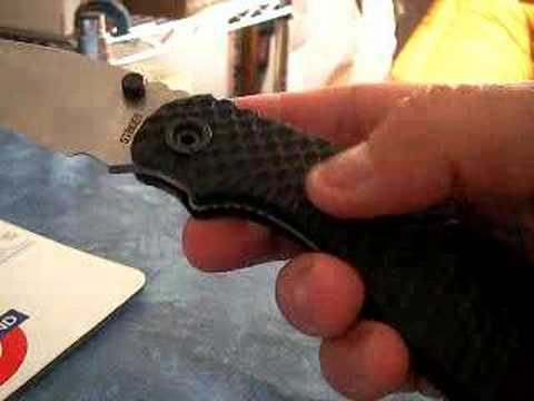 Coltello STRIDER RCC Gunner Grip Folder Knife - YouTube