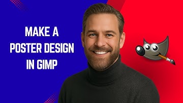 How to Make a Poster Design in GIMP - GIMP Tutorial for Beginners