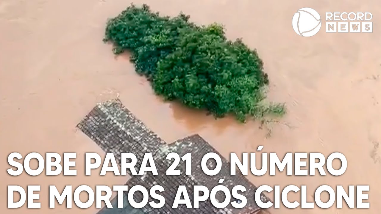 Sobe para 21 o número de mortos após passagem de ciclone no Rio Grande do Sul