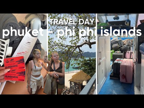 TRAVEL DAY🚤 phuket - phi phi islands