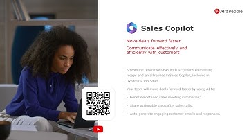 Walkthrough of Dynamics 365 Copilots