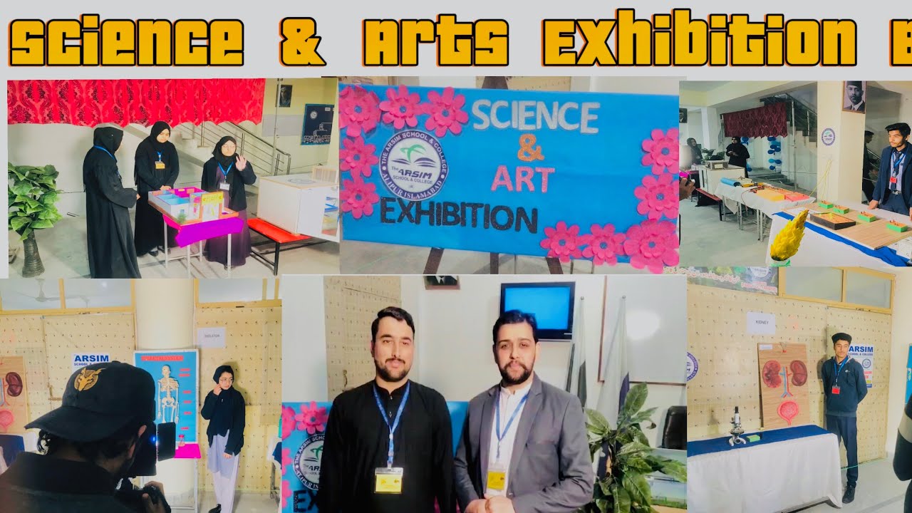 Science & Arts Exhibition BTS | The Arsim Schol and College | part 2 ...