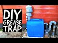 How to make the easiest home-made grease trap