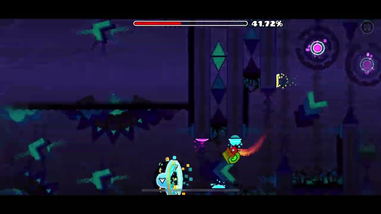 СИНИЙ КАТАКЛИЗМ ~ AuroraTheory от EternaswipVMAX 100% - Geometry Dash (Список жестких безумных де...