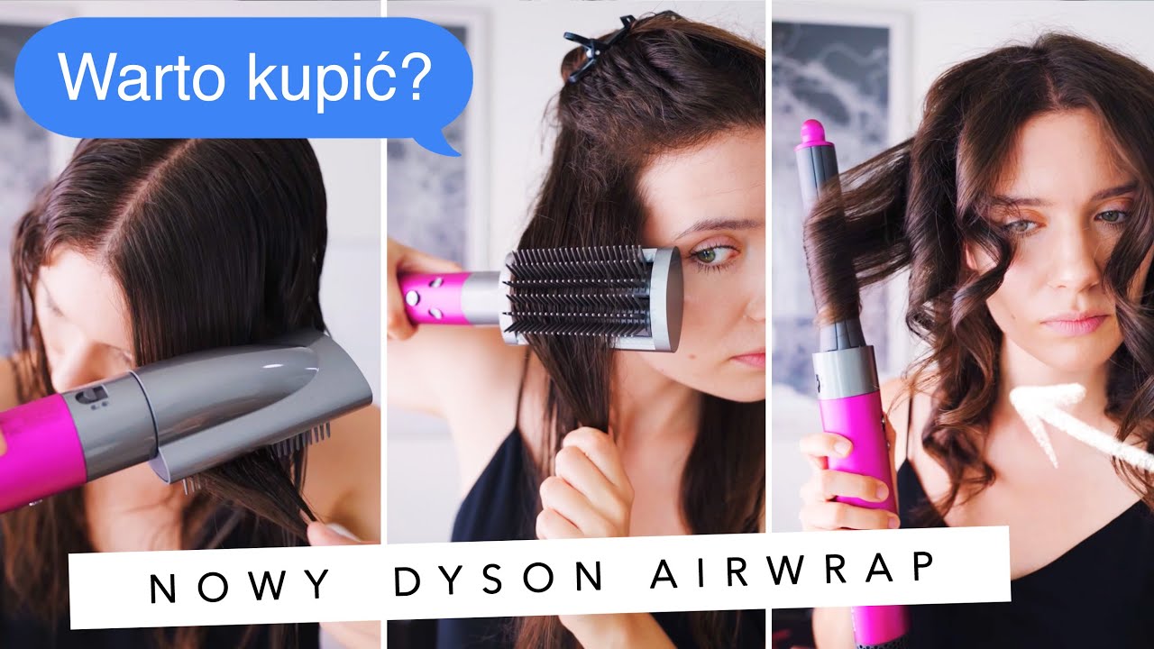 Kręcę suszarką! 😱 Dyson Airwrap 2022 test na żywo nowych - YouTube