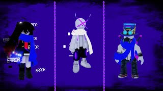 [Undertale Crazy Multiverse Timeline] : SubX , Error Sans but its you , Error Sans Girl [Showcase]