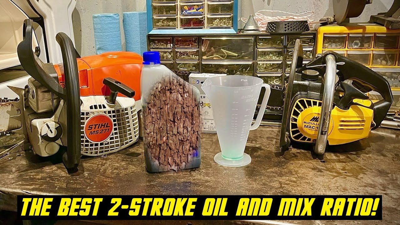 2-Stroke Oil & Mix Ratios - What's Best For Your New/Old Chainsaw ...