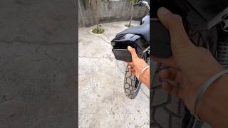 Splendor bike back light Jugaad modify 🦅💥 #splendor #back #lighting #tyer #modified #shorts #viral
