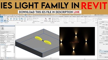 IES light in revit architecture | light family in revit |