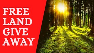New Promotion in the description - Oct 1st, 2020 Free Land Giveaway #5's winner is "Katt Rambo"