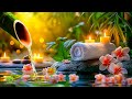 Beautiful Relaxing Piano & Deep Sleeping Music - Water Sound, Meditation Music, Bamboo,Calming Music
