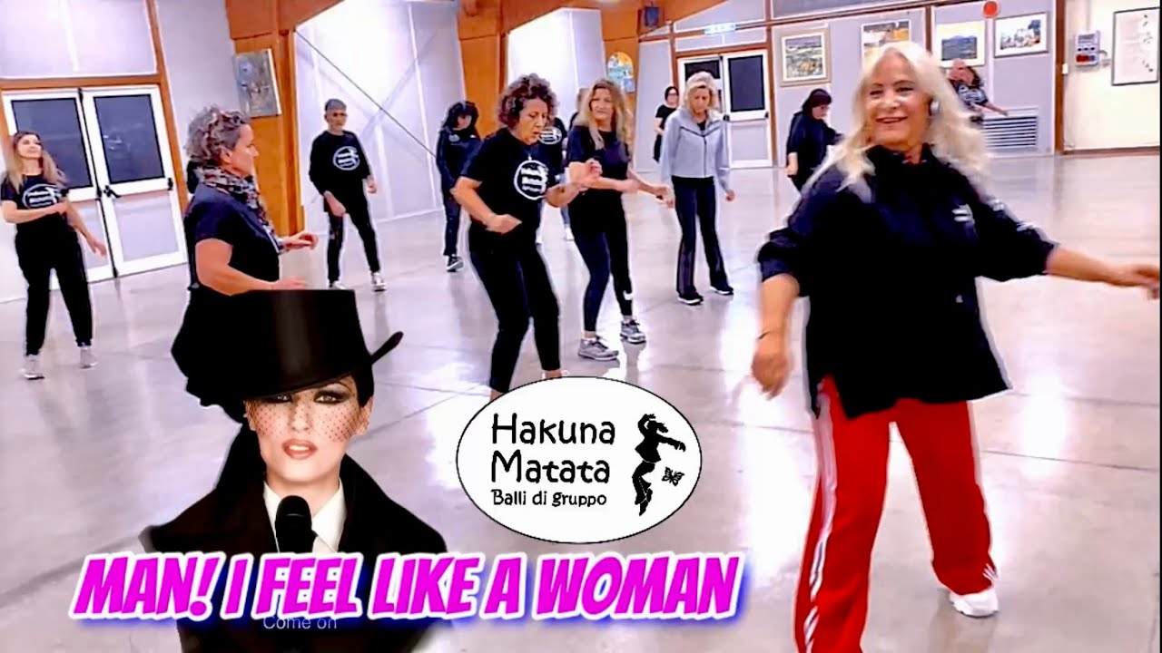 MAN! I FEEL LIKE A WOMAN #ballodigruppo #linedance @ballidigruppohakunamatatap181 @ShaniaTwain 