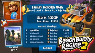 Lambini Monolith Mash |🥇 1st place | Beach Bro + Baja Bug | Beach🏝Buggy Racing 2 🏁 | #bbracing2 screenshot 4