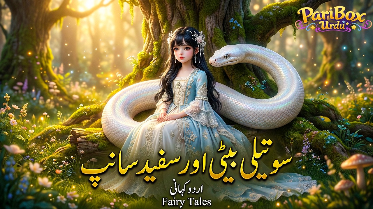 Stepdaughter aur Safaid Saap | Masoom Shehzadi ki Jaadui Kahani | Urdu Fairy Tale | Hindi Urdu Story