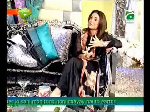 Tauseef Ahmed Furrakh Shaharzad Askari in Nadia Khan Show - P-1