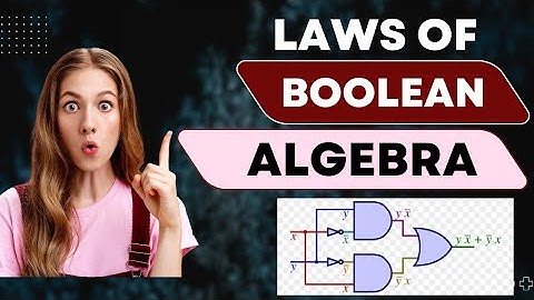 Class 9 - Computer Studies - Chapter 2 -  Laws of Boolean Algebra | Syed idress Ali Foundation