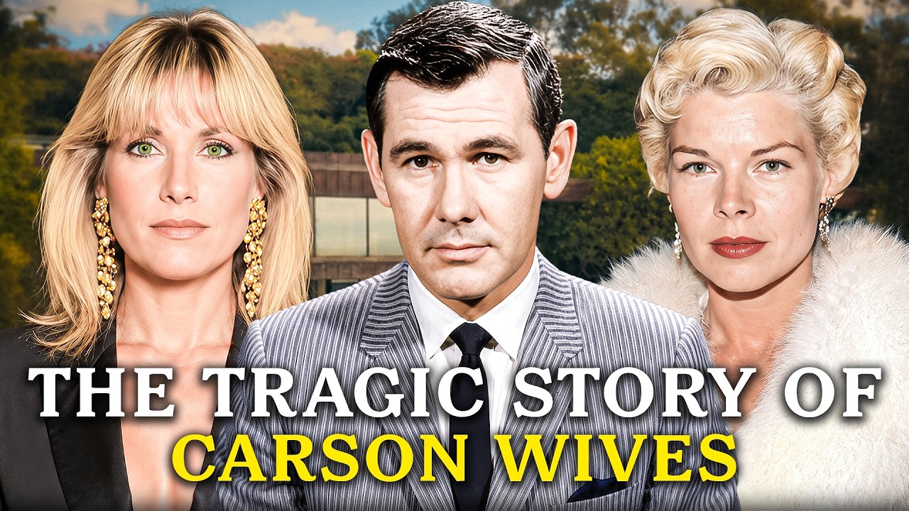 Johnny Carson - The Tragic Story of His 4 Wives