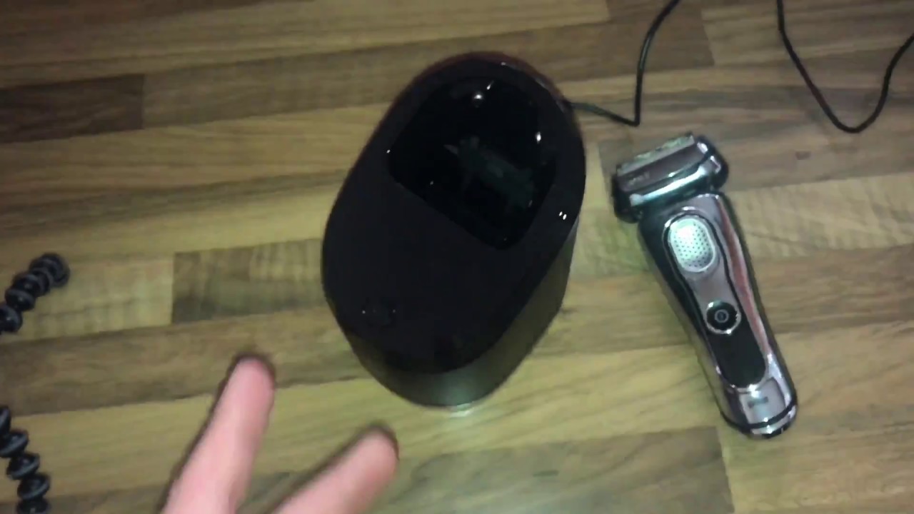 Braun Series 9 Clean & Charge Reinigungsstation benutzen und Kartuschenwechsel Anleitung
