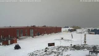 2021-10-15 Casey Station Antarctica [Timelapse] 11:06:07 UTC