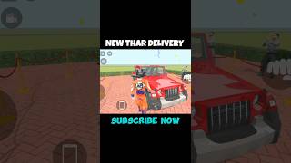 Thar delivery Indian Theft Auto  Franklin car Challenge Part 1 💥🤯 #shorts #indianbikedriving3d #gta