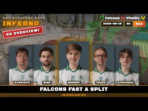 Falcons Fast A Split vs Vitality - Inferno - IEM Cologne Major 2026