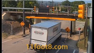 Roof removal at the 11foot8+8 bridge