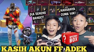 KASIH ADEK AKUN FF SULTAN BELI DARI MYSTERY BOX 50K? screenshot 4