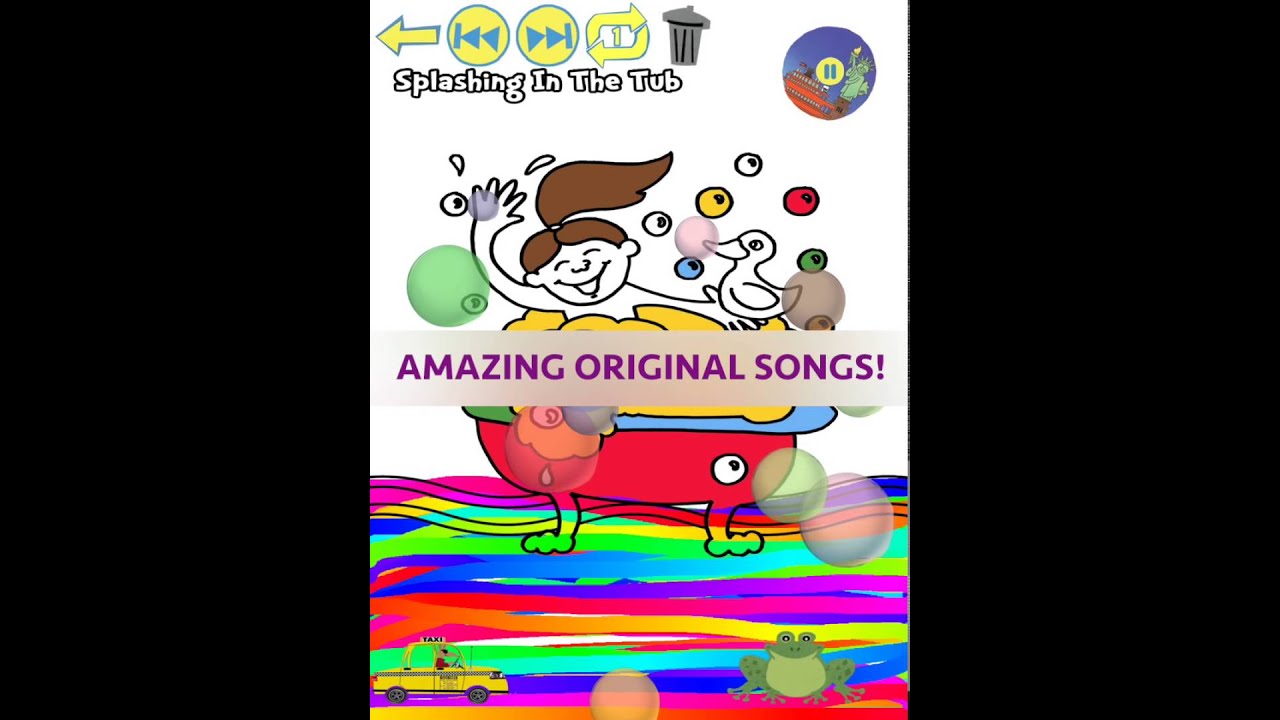 Music for Aardvarks Coloring Jukebox App - YouTube