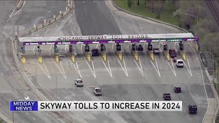 Rate increase for Chicago Skyway to go into effect starting Jan. 1