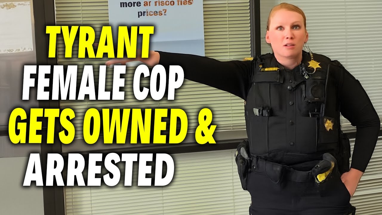 Female Cop and Her Partner Learn the Hard Way! Walk of Shame After ID ...