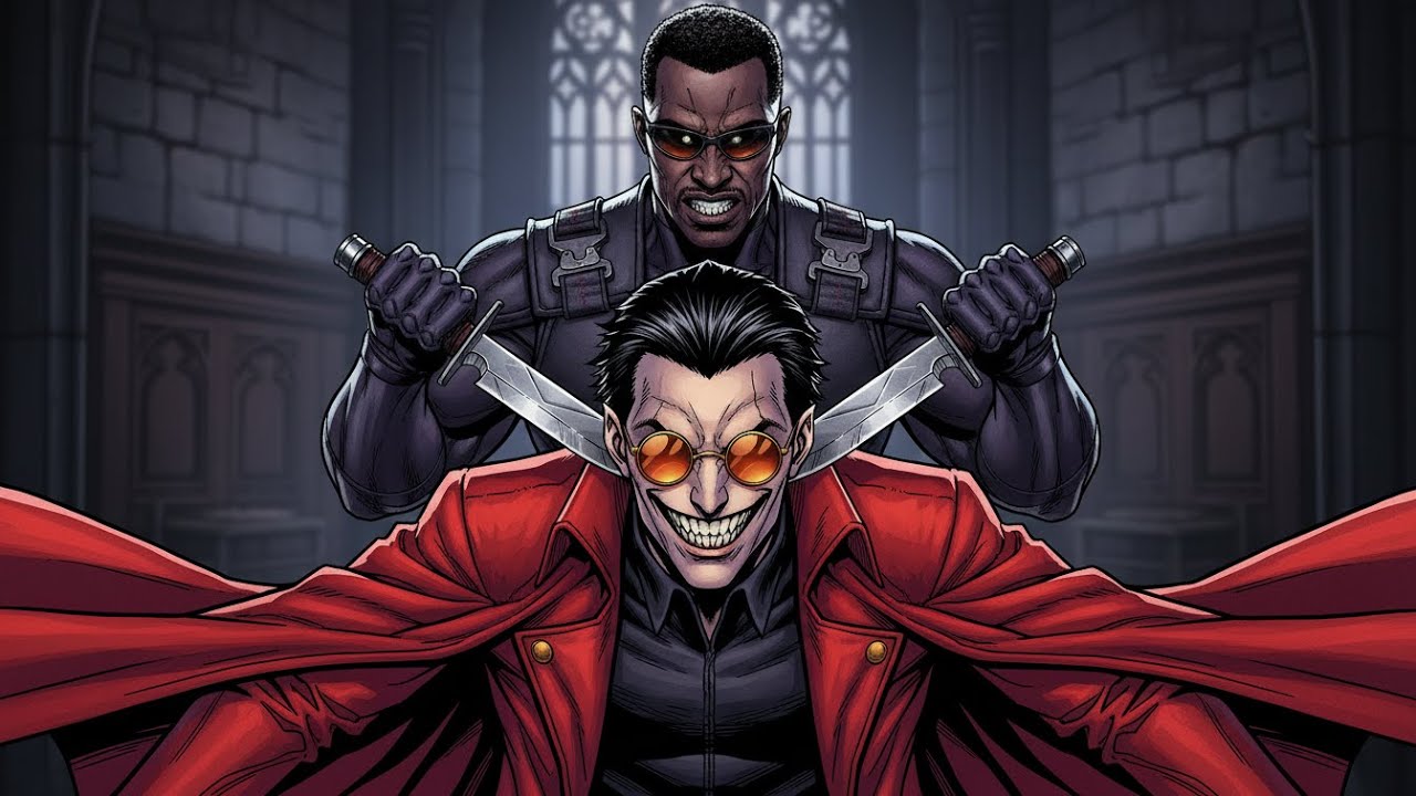 What If Blade Entered Hellsing universe?