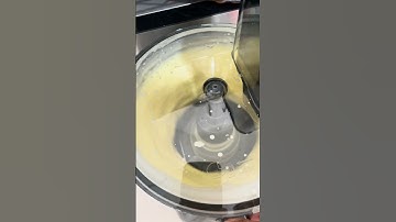 Make butter in food processor