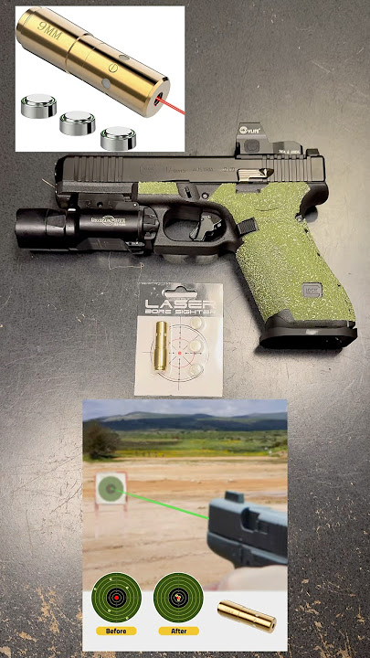 Using A Laser Bore Sighter To Zero Your #optic #pewpew #gun
