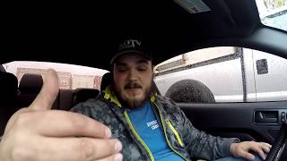 Driving A Big Stall Auto Mustang