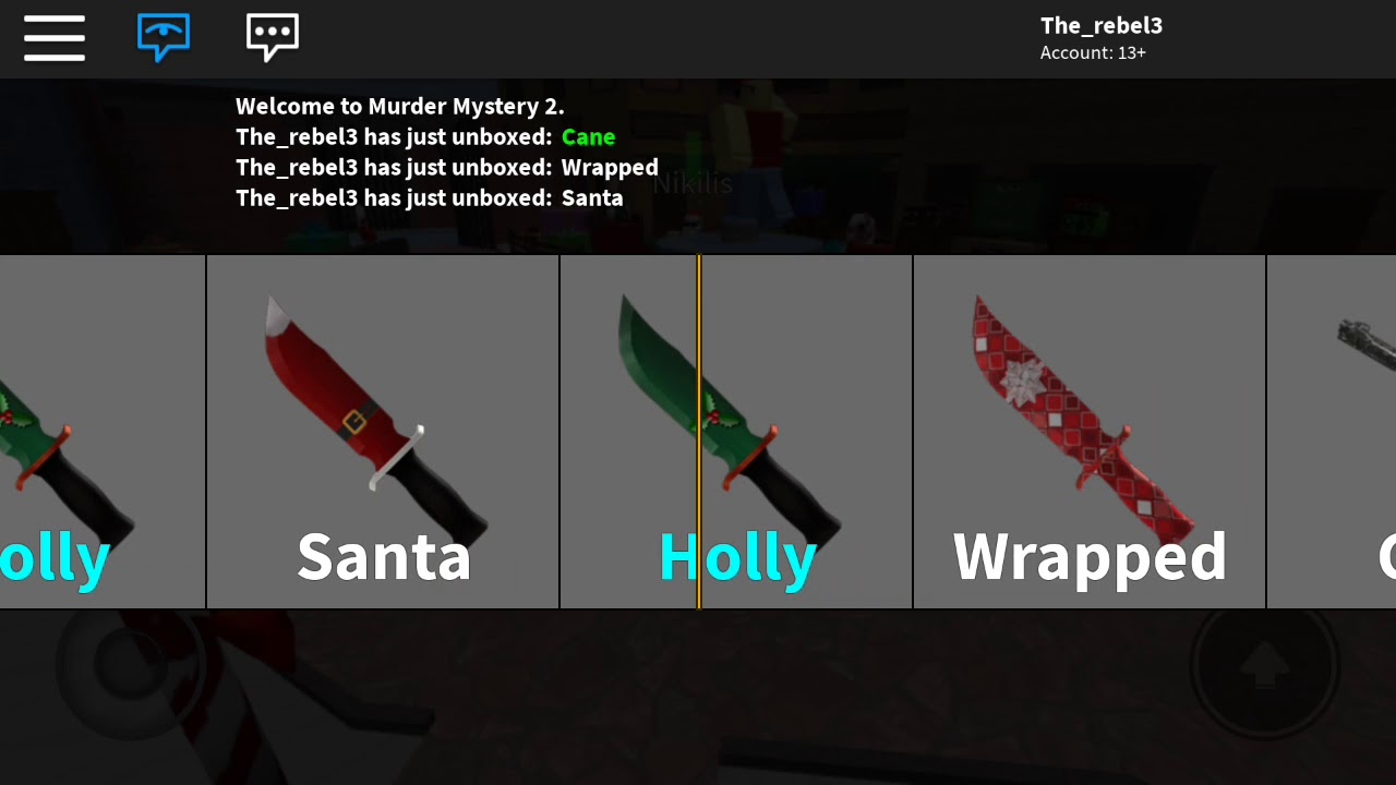 Saw Godly Knife Unboxing Murder Mystery 2 Roblox Free Robux