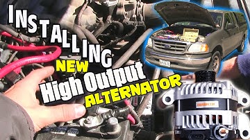 1st Step to LOUD Car Audio / INSTALLING Mechman High Output Alternator & How Install BIG 3 UPGRADE