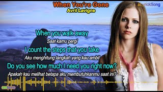 When Youre Gone    Avril Lavigne    Lirik Lagu  Terjemahan