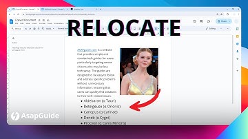 How to Move Bullet Points in Google Docs