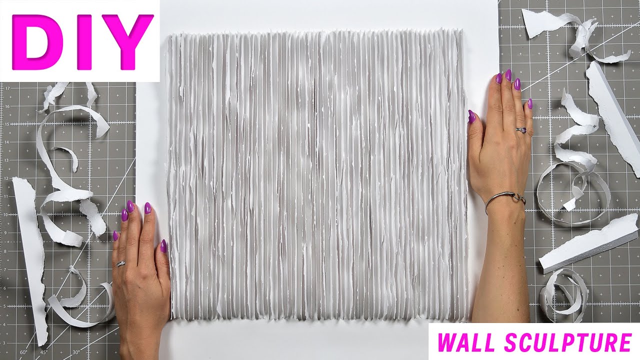 Monochromatic Paper Sculpture | DIY Time Lapse | OLGA SKOROKHOD - YouTube
