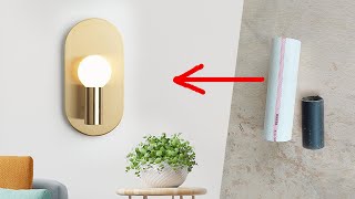 107 Model Lampu Dinding Minimalis Dalam Rumah Modern, lampu dinding teras rumah minimalis