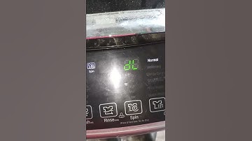 dL error lg washing machine.  Repair Pcb bellow the display pcb