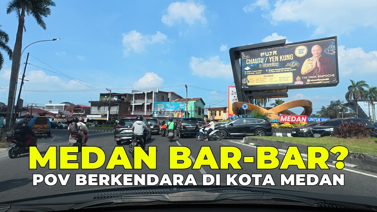 EMANG IYA BAR-BAR? POV Berkendara di Kota Medan 2026 | POV Driving in Medan City Indonesia