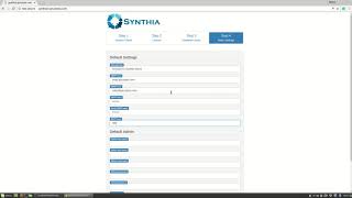 Installing Synthia 1.0