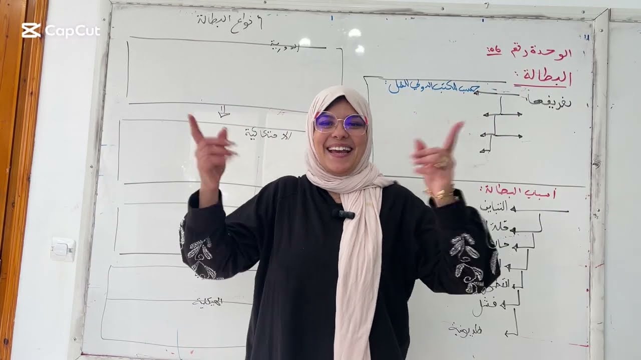 درس البطالة 💪على الطريقة العنابية أبابا 🫶قوة خرافية ادخل احفظ افهم وعيب لصحابك كل