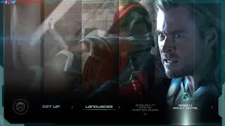 Marvels The Avengers 2012 Blu-Ray Disc Main Menu Menu Walkthrough