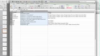Datasets - From paper to excel (intro)
