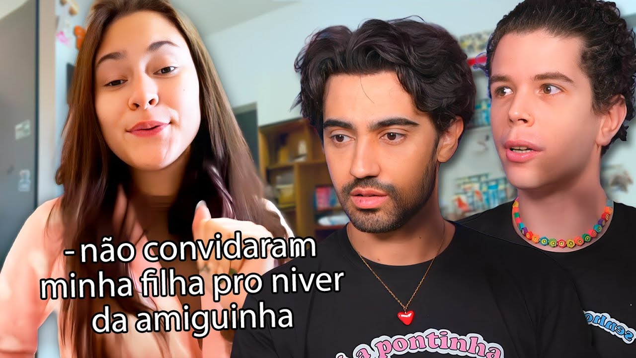 filha não é convidada pra aniversário e mãe pega ranço