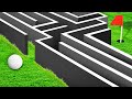 EXTREME GOLF MAZE CHALLENGE! (Golf It)